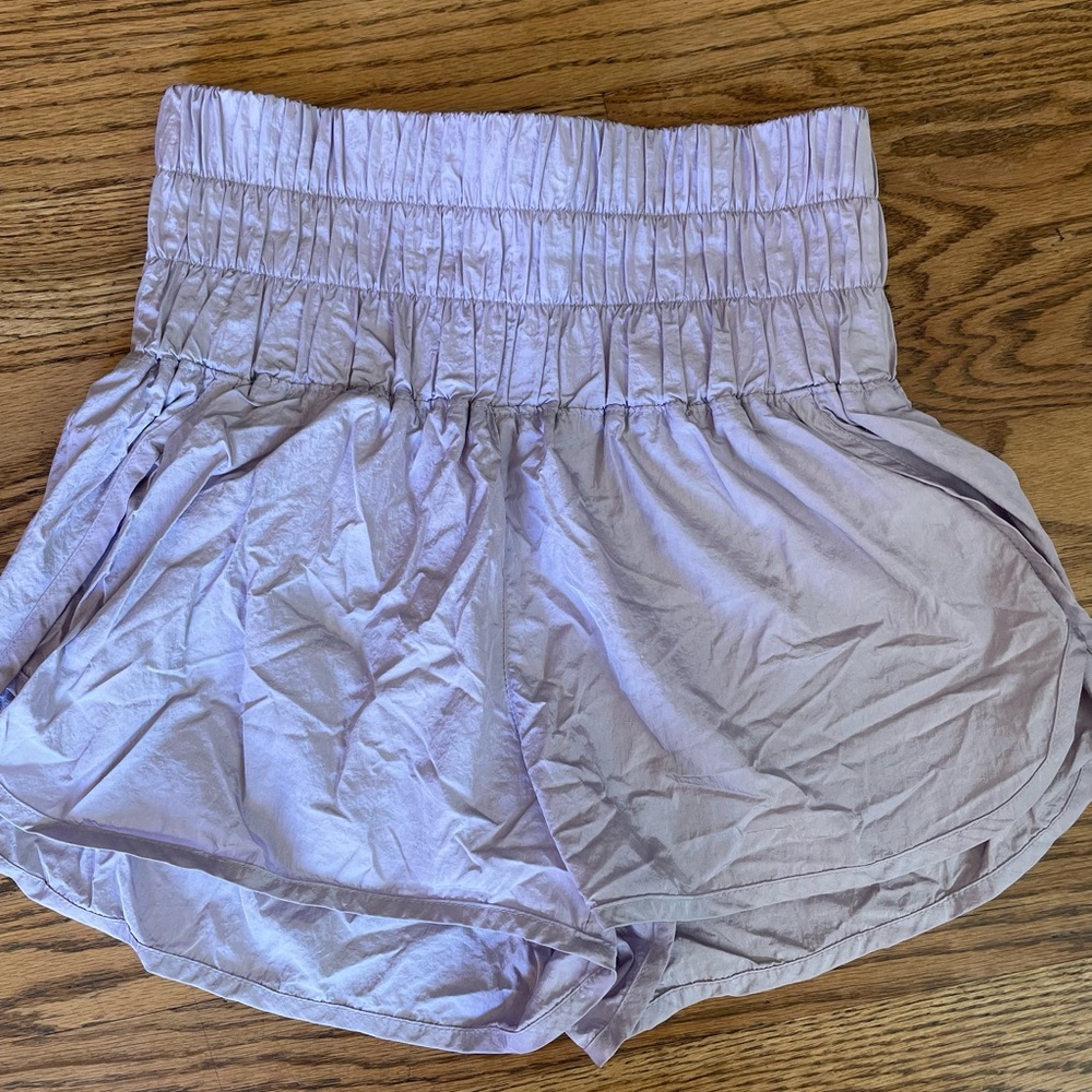 Free People Movement Women's Light Purple/lavender Athletic Shorts